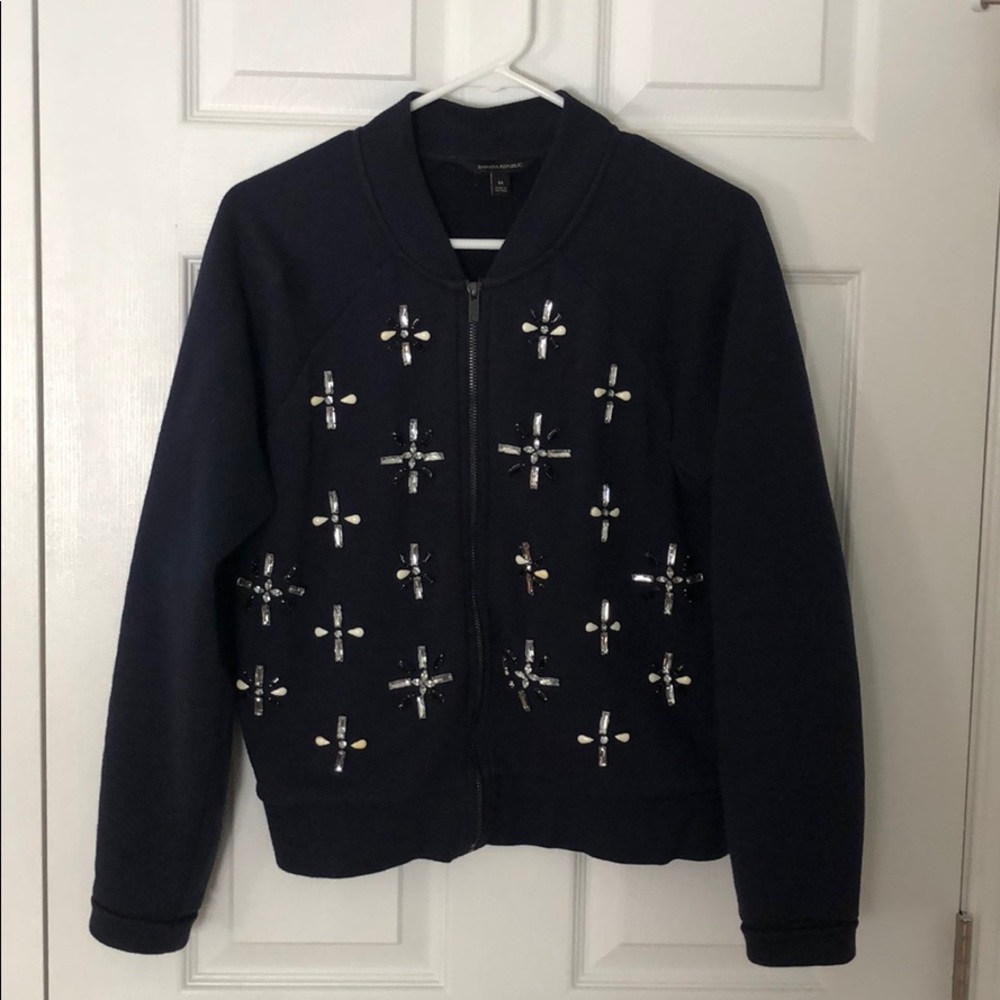 Banana Republic zip up sweatshirt